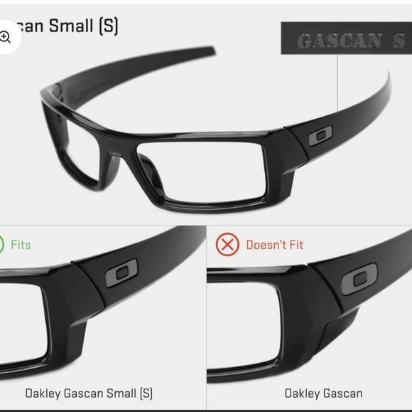 New In Box Gascan Small Polarized Stealth Black Lens - Picture 4 of 8